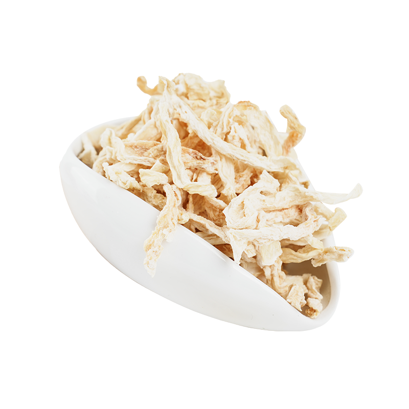 Dehydrated white radish strips